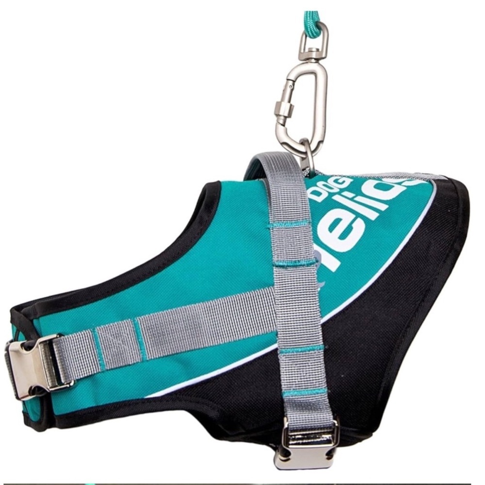 HELIOS • Teal Bark Mudder Leash Harness Dog Walker